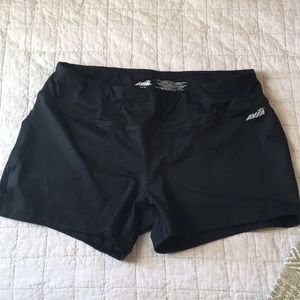 Spandex athletic shorts